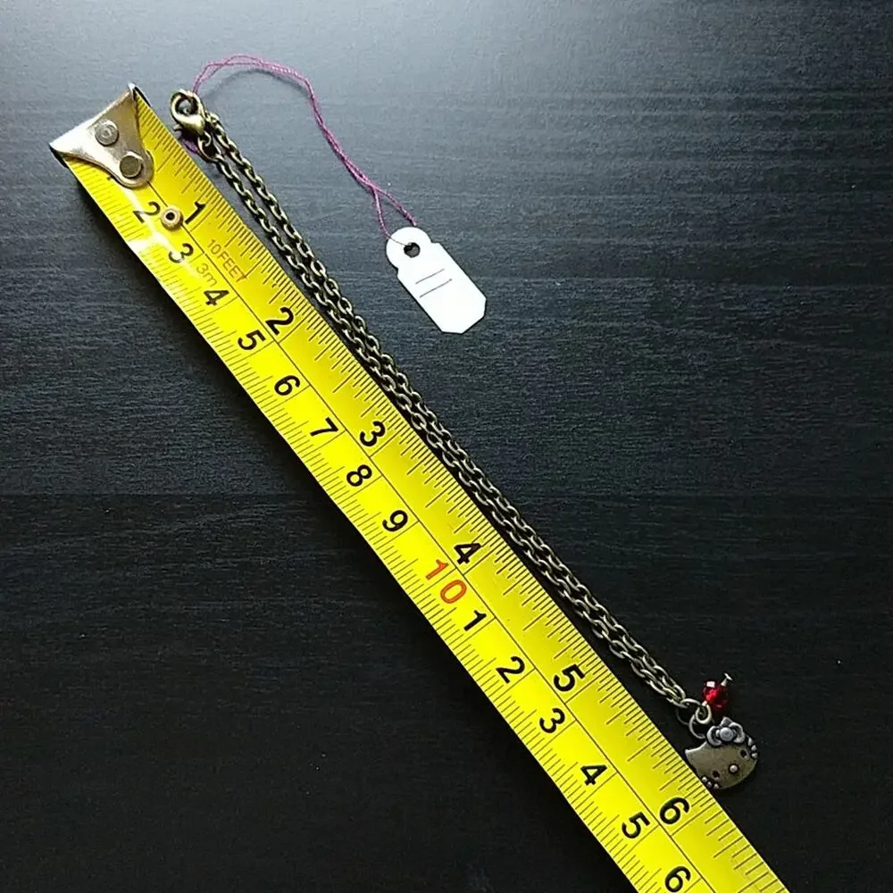 Anklet, Hello Kitty Brass 11
